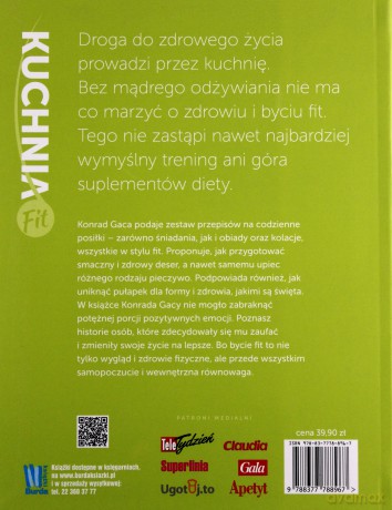 Kuchnia Fit - Konrad Gaca [KSIĄŻKA]