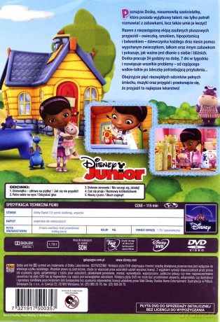 Klinika dla pluszaków: Siła przyjaźni (Disney Junior) [DVD]