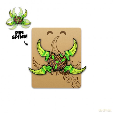 World Of Warcraft Pin Illidian Stormrage's Warglaives 5 cm