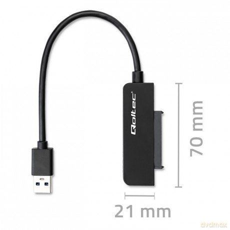 Adapter SATA | Przejściówka na dysk SSD HDD 2.5" | USB 3.0 | Super speed 5Gb/s | 2TB