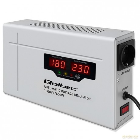Automatyczny stabilizator napięcia AVR 1000VA 3% | Compact | Toroidalny transformator