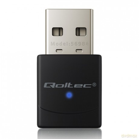 Bezprzewodowy mini Adapter Wi-Fi 6 | Standard AX | Bluetooth 5.4 | USB | 900Mbps