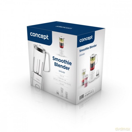 Blender kielichowy smoothie biały SM3491