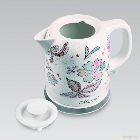 Ceramiczny czajnik elektryczny 1,5l 1500W MR-068-FLOWERS