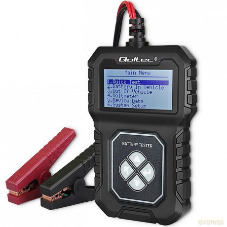 Cyfrowy Tester akumulatora z LCD | 12V | AGM | GEL | STD | 30- 220Ah