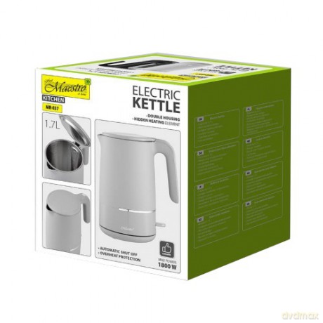 Czajnik elektryczny 1,7l 1800W MR-037-GREY