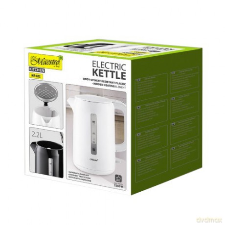 Czajnik elektryczny 2,2l 2200W MR-022-WHITE