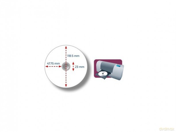 DVD-R My Media 4.7GB x16 Wrap Printable (50 spindle)