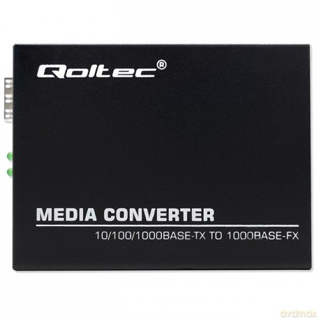 Dwukierunkowy Media Konwerter SWITCH Ethernet 1x RJ45 1x SFP | 1000Mb/s | 5V