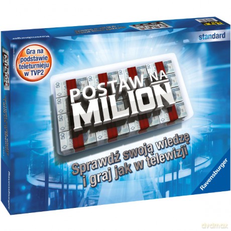RAVENSBURGER Gra Postaw Na Milion Standard [GRA]