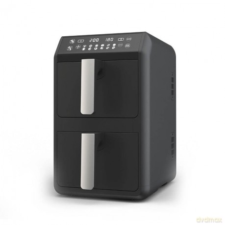 Frytownica beztłuszczowa podwójna pionowa 5l + 5l 2400W MR-761
