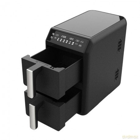 Frytownica beztłuszczowa podwójna pionowa 5l + 5l 2400W MR-761