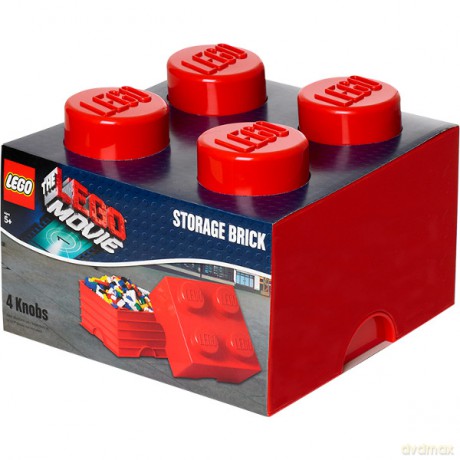 Lego Pojemnik 4 Movie Czerwony [KLOCKI]