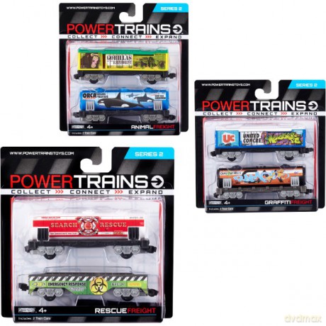 Cobi Power Trains Dwa Wagony [KLOCKI]
