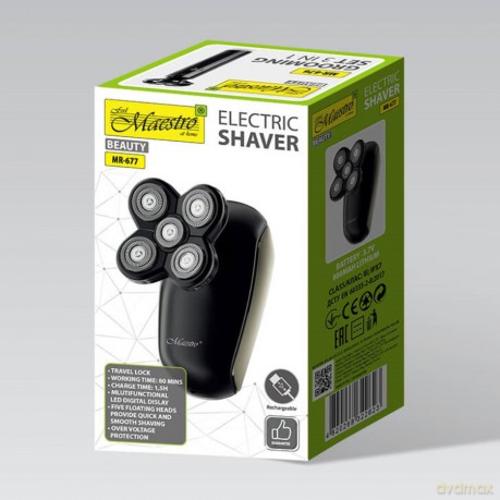Golarka elektryczna do głowy USB MR-677