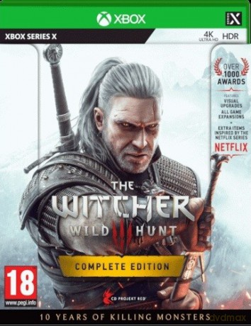 Gra Xbox Series X Wiedźmin 3: Dziki Gon - Edycja Kompletna + 10th Anniversary Steelbook