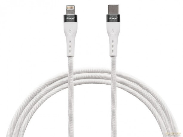 Kabel Typ C - Lightning 1m Biały