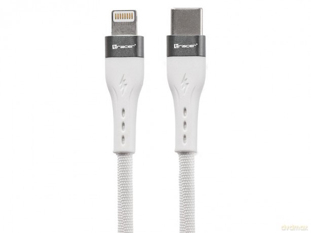 Kabel Typ C - Lightning 1m Biały