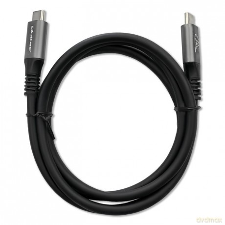 Kabel USB4 Ultra-Fast | USB-C PD 240W | Thunderbolt 3/4 | 4K | 40Gb/s | 1m | Czarny