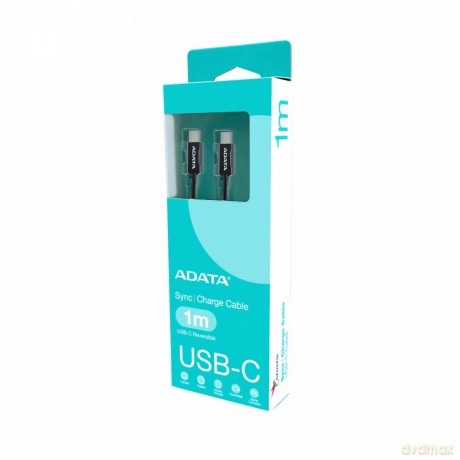 Kabel USB-C do USB-C 2.0/100W 100cm czarny