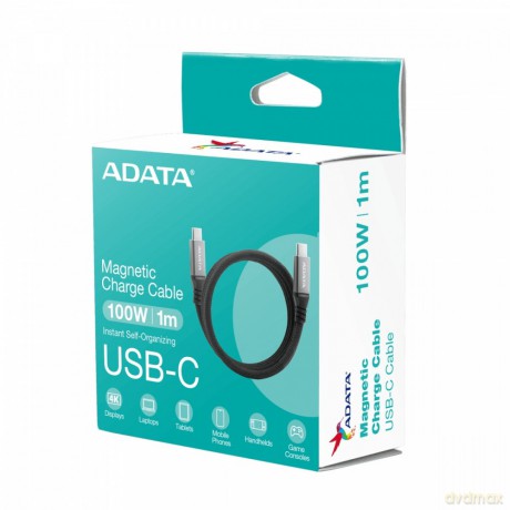 Kabel USB-C2 do USB-C 3.2g2/100W 100cm magnetyczny