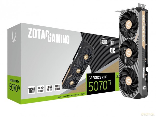 Karta graficzna GeForce RTX 5070 Ti SOLID SFF OC 16GB GDDR7 256bit 3DP/HDMI