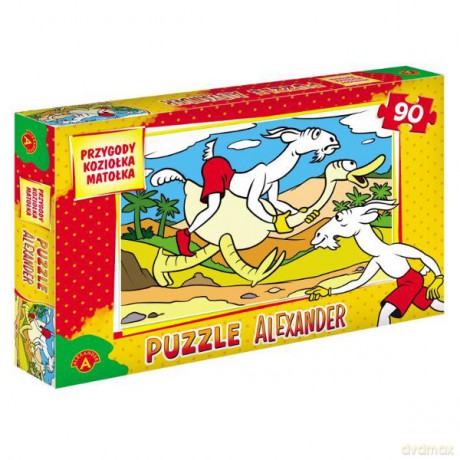 Alexander Puzzle 90 Element. Koziołek Matołek [PUZZLE]