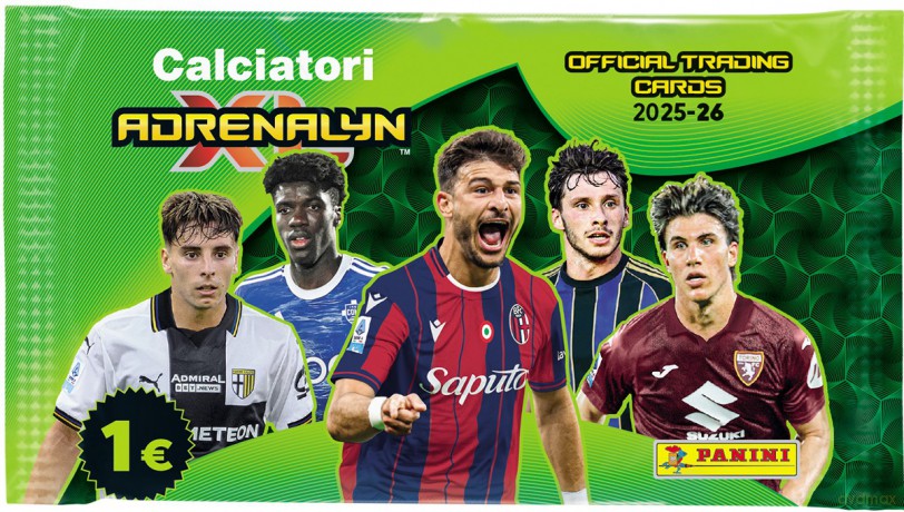 Karty Calciatori 2026 Saszetka Display 24 sztuki