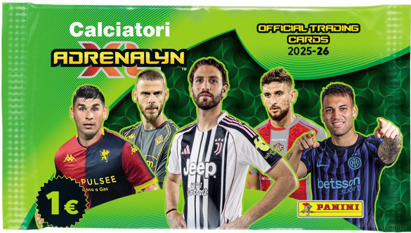 Karty Calciatori 2026 Saszetka Display 24 sztuki