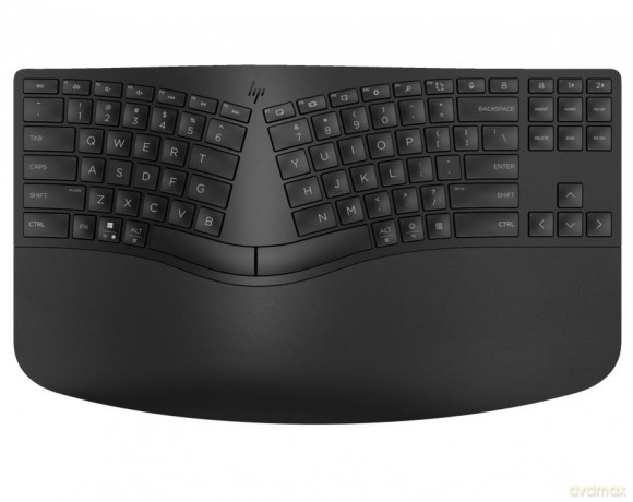 Klawiatura ergonomiczna bezprzewodowa + numeryczna 965 7E756AA czarna