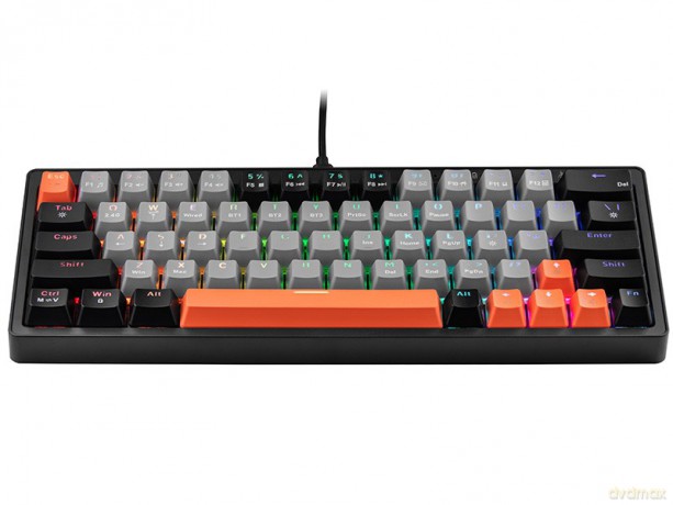 Klawiatura mechaniczna Gamezone EVO1 HOT SWAP 63 Szary