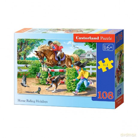 Castor 108 Element. Wakacyjna Jazda Konna [PUZZLE]