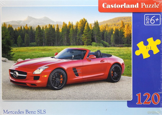 Castor 120 Element. Mercedes Benz Sls [PUZZLE]