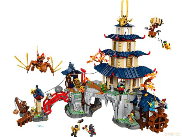 Klocki Ninjago 71814 Turniejowe miasto ze świątynią [KLOCKI]