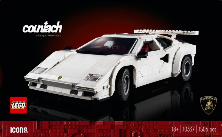 LEGO Icons Lamborghini Countach 5000 Quattrovalvole (10337) [KLOCKI]
