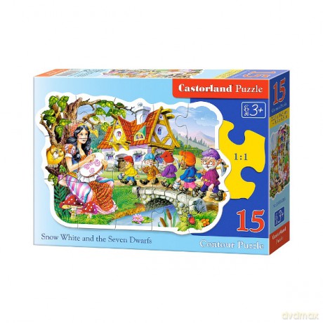 Castor 15 Element. Królewna Śnieżka [PUZZLE]