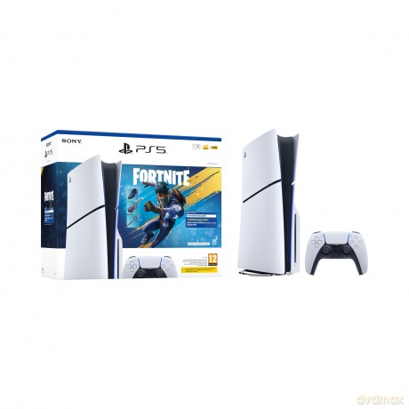 Konsola Playstation 5 Console Slim Chassis E + Fortnite pakiet Rozkwitający Chaos