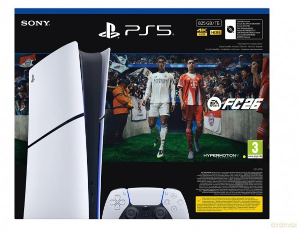 Konsola Playstation 5 Digital Slim Chassis E + Gra FC26
