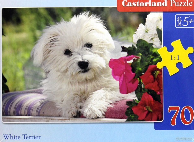Castor 70 Element. Biały Terrier [PUZZLE]