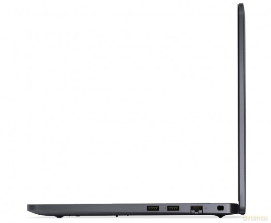Laptop Dell Pro 14 PC14250 W11P C7 150U/16GB/512GB CL25/FgrPr/FHD IR Cam&Mic/WLAN+BT|14.0 FHD+|BcklKb/3C/65W/3YPS Magnetite color, textured finish