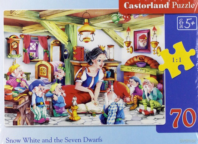 Castor 70 Element. Królewna Śnieżka [PUZZLE]