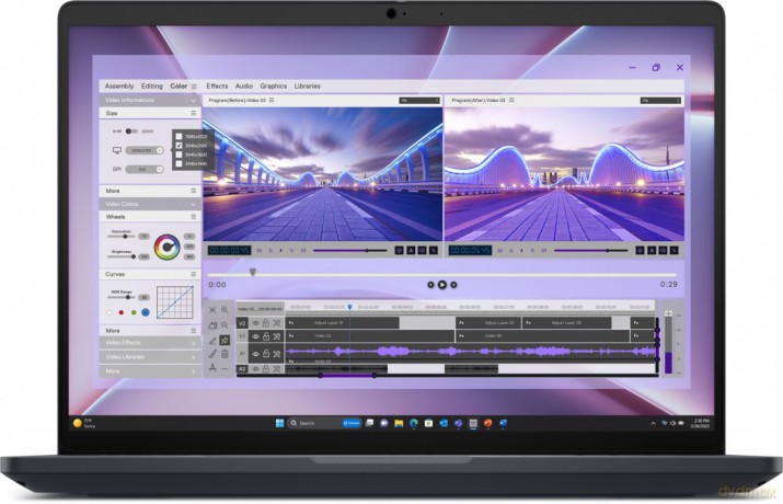 Laptop Dell Pro Max 16 MC16250 Win11Pro|U5-235H|16GB|256GB|Arc|FgrPr & SmtCd|FHD Cam & Mic|WLAN + BT|16 FHD+|Backlit Kb|4 Cell|100W|vPro|3YPS