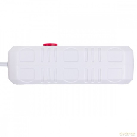 Listwa zasilająca 2 gniazda MCE387 W 3xUSB, 110-240V AC 50/60Hz, 2.1A max 2500W, 1.5m, biała