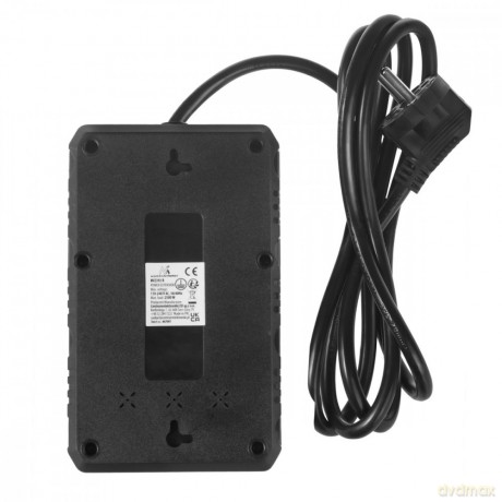 Listwa zasilająca MCE392 B, 4 gniazda 3xUSB, 110-240V AC 50/60Hz, 2.1A max 2500W, 1,5m czarna