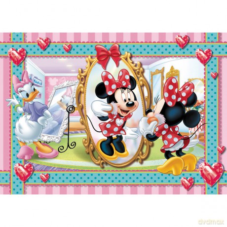 Clementoni 104 Element. Makijaż Minnie [PUZZLE]