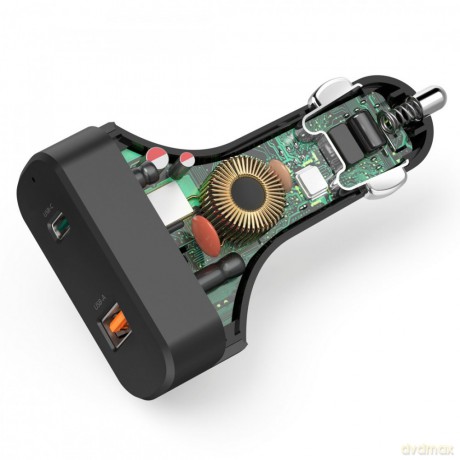Ładowarka samochodowa USB-C do laptopa 65W