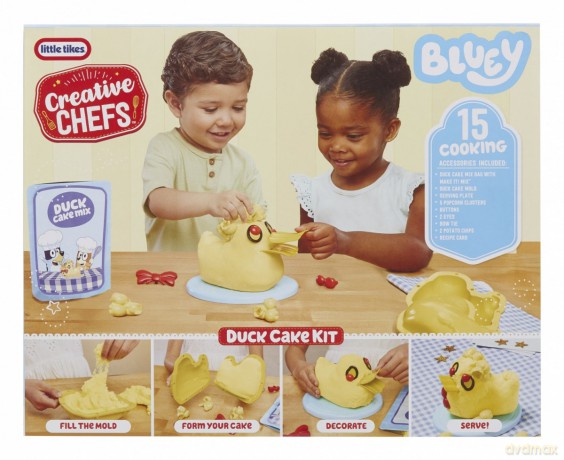 Masa plastyczna Creative Chefs Bluey Tort Kaczka Mix