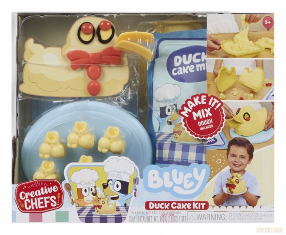 Masa plastyczna Creative Chefs Bluey Tort Kaczka Mix