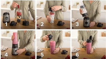Mini blender z butelką ToGo MMB2111S