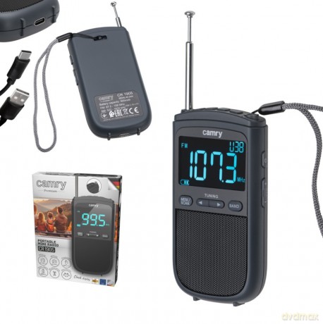 Mini Radio przenoścne FM/AM CR1905